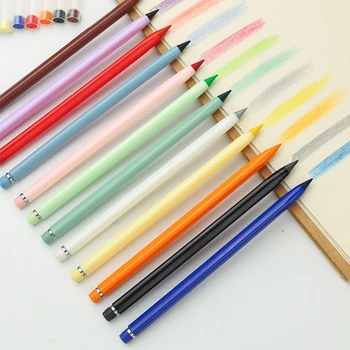 12 Pakk Värvilisi Kustutatavad Värvilised Pliiatsid Kunstnike Õpilased Kooli Lapsed