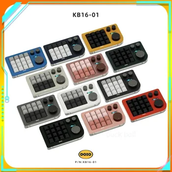 16 Võtmed Doio Kb16-01 Klaviatuuri Retro Mehaaniline Traadiga Dual Mode Bluetooth-Hot Swap Xda Keycap Tüüp-C Laadija Pc-Kingitus