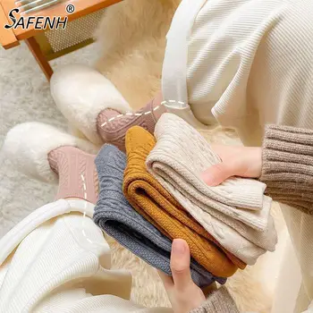 1Pair Sügis-Talvine Naiste Sokid Kõrge kvaliteedi Keskmise Toru Sokk korea Jaapani Polüester Sokid Õpilane