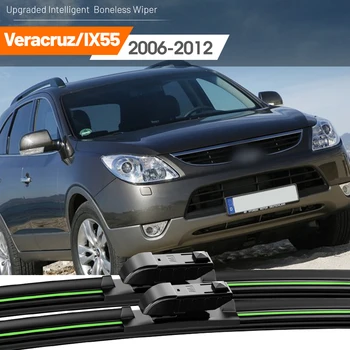 2tk Jaoks Hyundai Veracruz IX55 2006-2012 esiklaasi klaasipuhastite 2007 2008 2009 2010 2011 Tuuleklaasi Akna Tarvikud