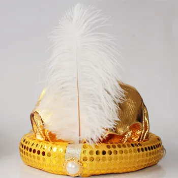 Cosplay King Golden King ' s Court Crown Müts, Sulg Diamond Headdress, Lava Jõudlust, Kleit, Meik Kostüüm Rekvisiidid