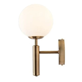 Dekoratiivne Led Seina Lamp Valgustus Nordic Glass Ball Lühter Vannituba Mirror Light Gold Kaasaegne Ringil Seina Lamp Soe Valge L