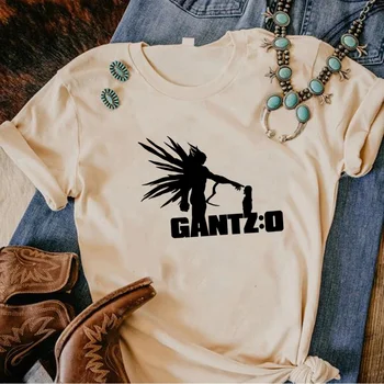 Gantz tshirt naiste anime disainer tshirt naine streetwear disainer y2k riided
