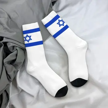 Iisraeli Lipu Sokid Kevadel Blue Star Sukad Kawaii Daamid Soe Pehme Sokid Graafiline Rula Anti Skid Sokid