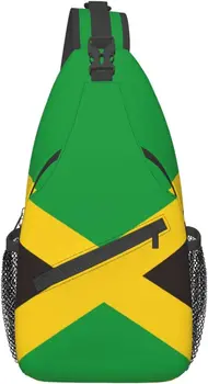 Jamaica Lipu Matkamine Daypacks Cross-body Sling Seljakott Mehed Naised Väljas Jalgrattaga Matkamine, Reisimine