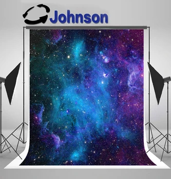 JOHNSON Öösel Taevas Täht, Galaktika, Universumi taustal kvaliteetne Arvuti print isik fotostuudio taust