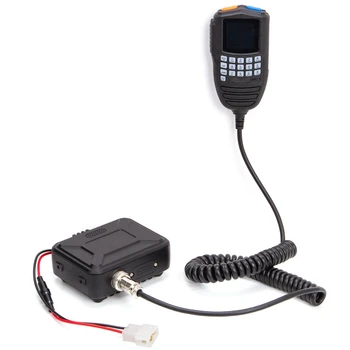 KT-WP12 Mini Auto Walkie Talkie VHF / UHF Dual Band Pihuarvutite Mikrofon, Ekraan Ja Kontrolli Scrambler Mini Mobile Radio Lihtne Kasutada