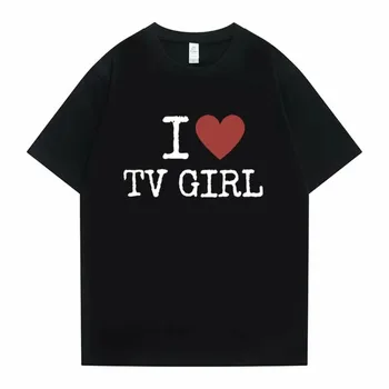 Kultused TV Tüdruk Üks Öö Ainult Graafiline Print Tshirt Vintage Tee Trend Mehed Naised Ülepaisutatud T-Särk Puuvillased Topid, T-särk Riided