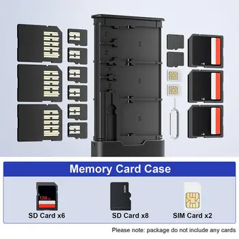 SD Micro SD SIM-Kaardi Pin-Mälukaardile Salvestamise Kasti BUDI Kaardi 17 Telefon Alumiinium 1 Omanik Vahend Sulamist Tasku Tarvikute Port T7H6