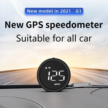 Universaalne Auto Head-up Display GPS Nutikas Multifunktsionaalne Äratuskell Arvesti Kiiruse Ületamise Näidik Digitaalne lubatud kiiruse ületamise Hoiatus