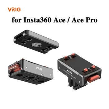 VRIG Quick Release Plate Klamber Insta360 Ace / Ace Pro Action Kaamera Statiivi Adapter Paigaldada Plaat & Protector Kate