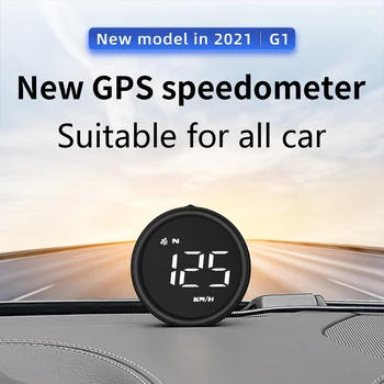 WYOBD G1 GPS HUD Auto Spidomeeter GPS-Head Up Display Smart Auto Digitaalse Äratus, Meeldetuletus Arvesti Ekraan Kiirus Kompassi Näit