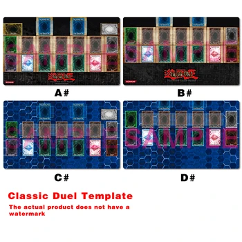 YuGiOh Klassikaline Duelli Mall TCG Matt CCG Playmat lauamäng Trading Card Game Matt Kummist Mouse Pad Gaming Pad Tasuta Kott 60x35cm