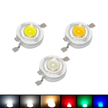 20PCS/Palju SMD LED Lamp Helmed 1W High Power Mini LED Pirn Diood Valgus Kiip DIY LED Tulvaprožektor Tähelepanu keskpunktis Allvalgusti