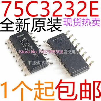5TK/PALJU SN75C3232EDR 75C3232E SOP14 RS-232 Originaal, laos. Power IC