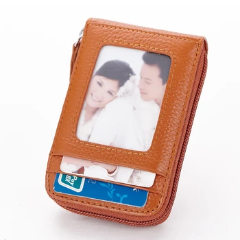 Nahast Orel-stiilis Kaardi Puhul Multi-kaardi Unisex visiitkaardi Hoidja Mini Suure Mahutavusega Vertikaalne Versioon kaardipesa Kaas Mündi Rahakott