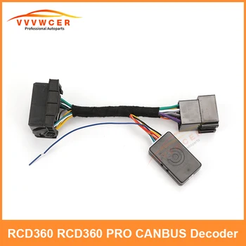 RCD360 RCD360 PRO Car Plug&Play ISO Quadlock Adapter Kaabel CANBUS Dekooder VW Madalat Profiili Golf 6 Jetta MK5 Passat Polo