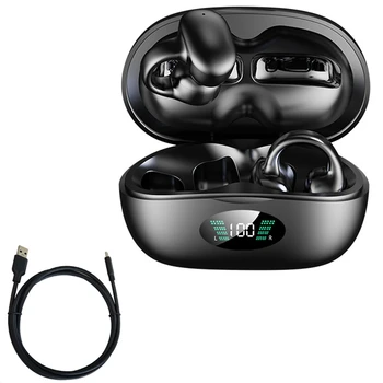 TWS Juhtmeta Kõrvaklapid Bluetooth-5.3 Kõrvaklapid Earclip Earbuds Sport HIFI Bass Kõrvaklapid