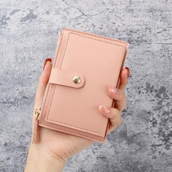 Uus Naiste rahakott korea versiooni õpilane rahakott õhuke jätkata mini versioon multi-kaart, kott, lukuga väike rahakott